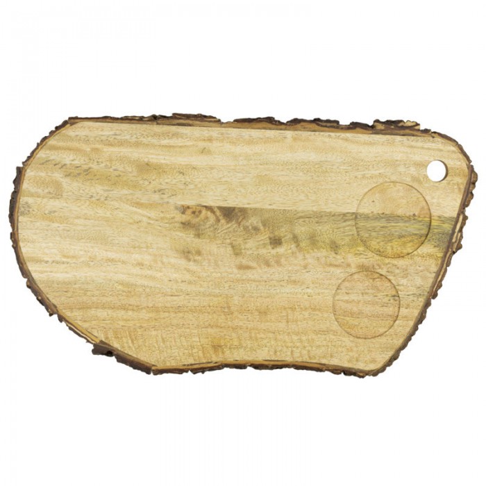 Platou servire si prezentare CULINARO ALAS, din lemn mango, 42x23xh2cm