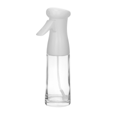 Pulverizator ulei/otet RAKI, 200ml, din sticla cu capac plastic alb