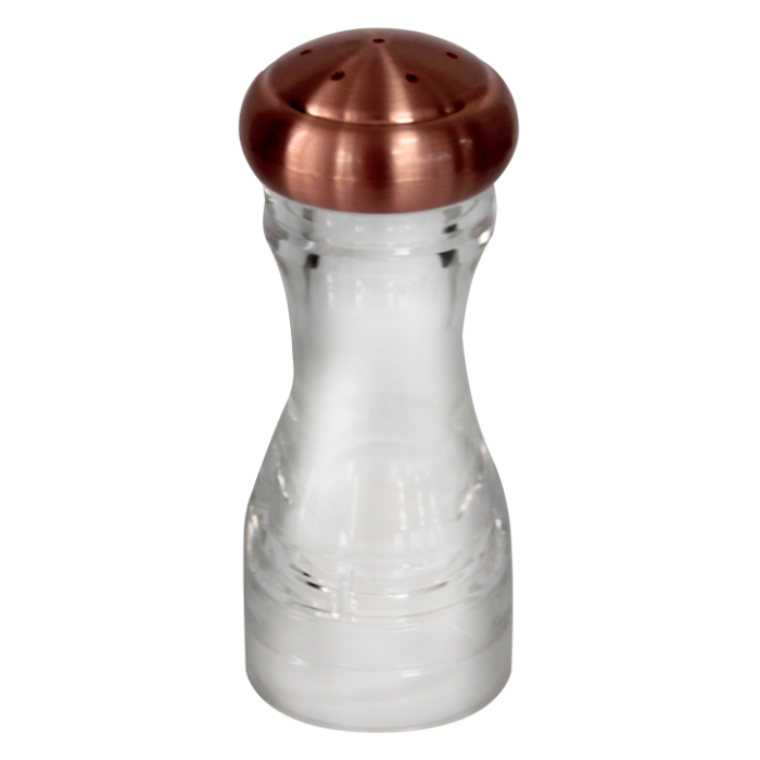 Rasnita acrilica RAKI, cu capac finisaj cupru, 15cm