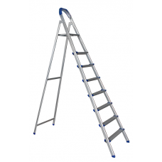 Scara metalica 8 trepte RAKI, 7 trepte + platforma, H232cm