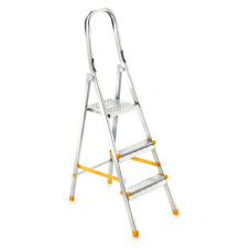 Scara pliabila din otel RAKI, 1x3 trepte