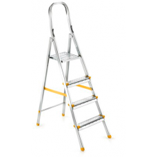 Scara pliabila din otel RAKI, 1x4 trepte