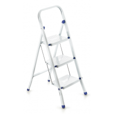 Scara pliabila metalica de bucatarie RAKI, 3 trepte tip platforma
