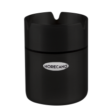 Scrumiera antivant RAKI D7xh9cm inox culoare neagra