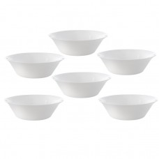 Set 6 boluri BORMIOLI TOLEDO, sticla opal, D17xh5cm, 600ml