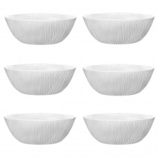 Set 6 boluri sticla opal BORMIOLI COCONUT, D15xh4,9cm