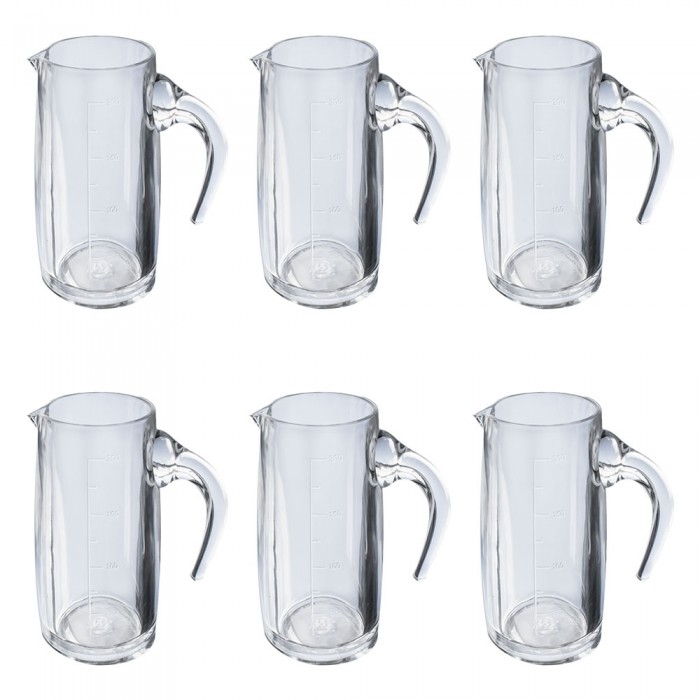 Set 6 cani gradate acrilice RAKI, 200ml