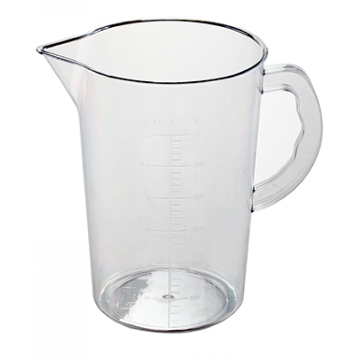 Set 6 cani gradate policarbonat RAKI, 1000ml, D11,5xh16,4cm