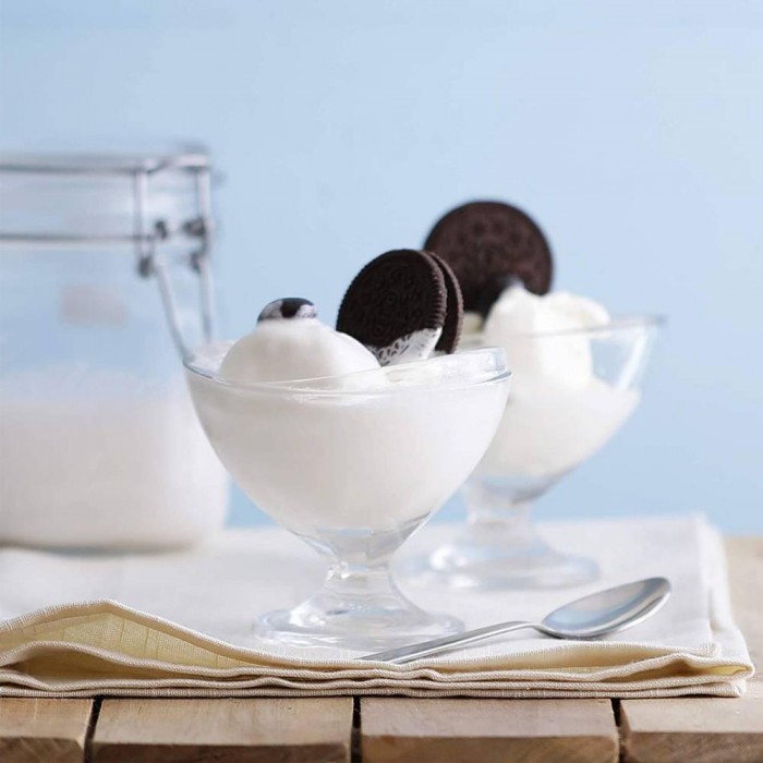 Set 6 cupe inghetata OCEAN DELIGHT One Scoop Cup, 162ml, D9,8xh8,9cm, sticla
