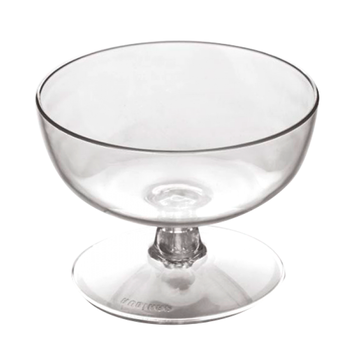 Set 6 cupe inghetata RAKI, 230ml, D10,3xh7,3cm, policarbonat