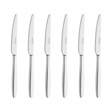 Set 6 cutite aperitiv/desert INOXRIV ANNIE, otel inoxidabil 18/10, L20,5cm, grosime 3mm, finisaj lucios