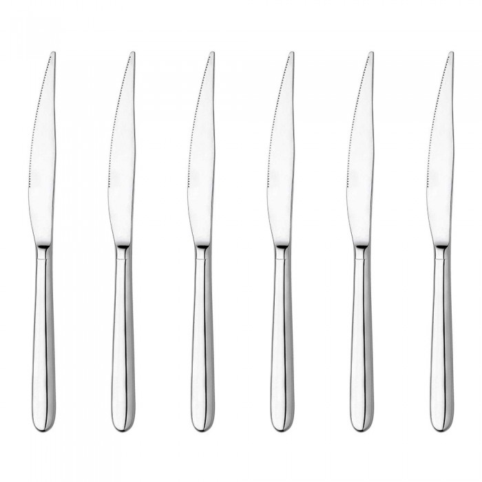 Set 6 cutite fel principal INOXRIV NOVECENTO, otel inoxidabil 18/10, L22cm, grosime 3,5mm, finisaj lucios