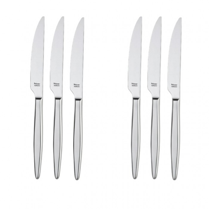 Set 6 cutite principale, HISAR MERCURY, inox 18/10, L22,5cm