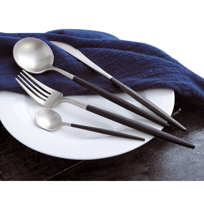 Set 6 cutite servire RAKI SHIBUI, din inox, 21,8cm