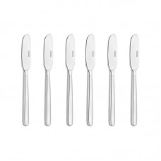Set 6 cutite unt INOXRIV NOVECENTO, otel inoxidabil 18/10, L18cm, finisaj lucios