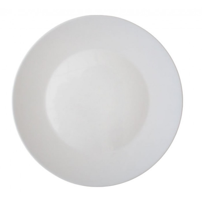 Set 6 farfurii intinse BORMIOLI RONDA, sticla opal, D27cm