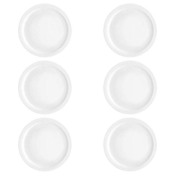 Set 6 farfurii intinse sticla opal BORMIOLI PERFORMA, D26cm