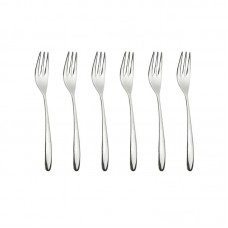 Set 6 furculite desert INOXRIV NOVECENTO, otel inoxidabil 18/10, L15,3cm, grosime 3,5mm, finisaj lucios