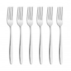 Set 6 furculite fel principal INOXRIV ANNIE, otel inoxidabil 18/10, L20,2cm, grosime 3mm, finisaj lucios