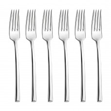 Set 6 furculite fel principal INOXRIV MEDEA, inox, L20cm, grosime 3,5mm, finisaj lucios