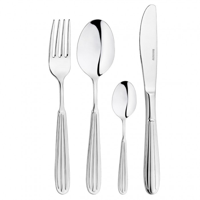 Set 6 furculite fel principal INOXRIV NOVIA, inox 18/0, L20cm, grosime 3mm, finisaj lucios