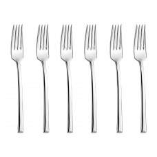 Set 6 furculite medii INOXRIV MEDEA, inox, L18cm, grosime 3,5mm, finisaj lucios