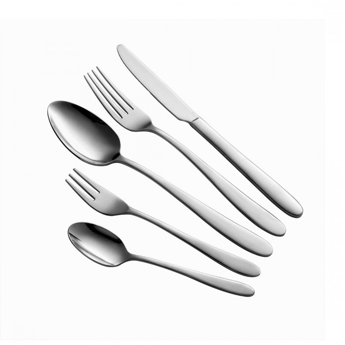 Set 6 furculite pentru desert CULINARO GRACY, inox