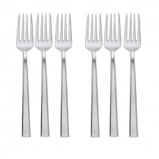 Set 6 furculite pentru desert, profesionale, HISAR MIAMI, inox 18/10, L16,2cm