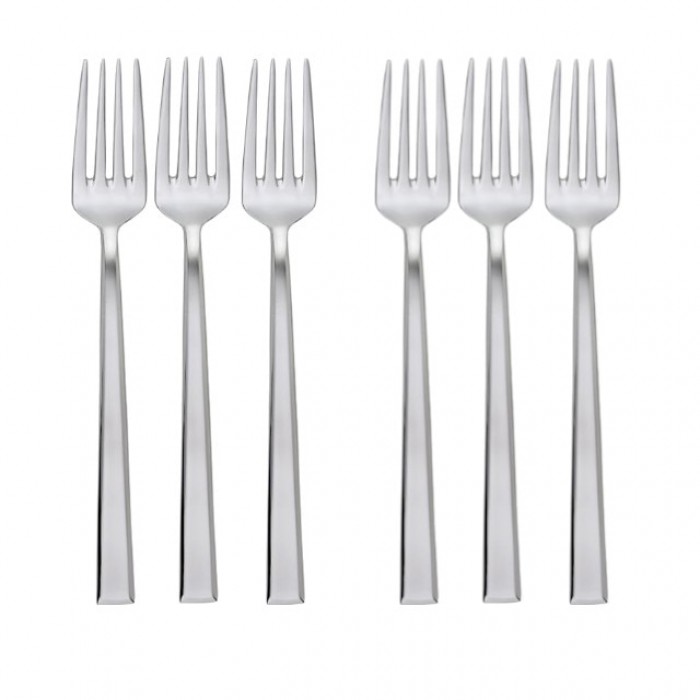 Set 6 furculite pentru desert, profesionale, HISAR MIAMI, inox 18/10, L16,2cm