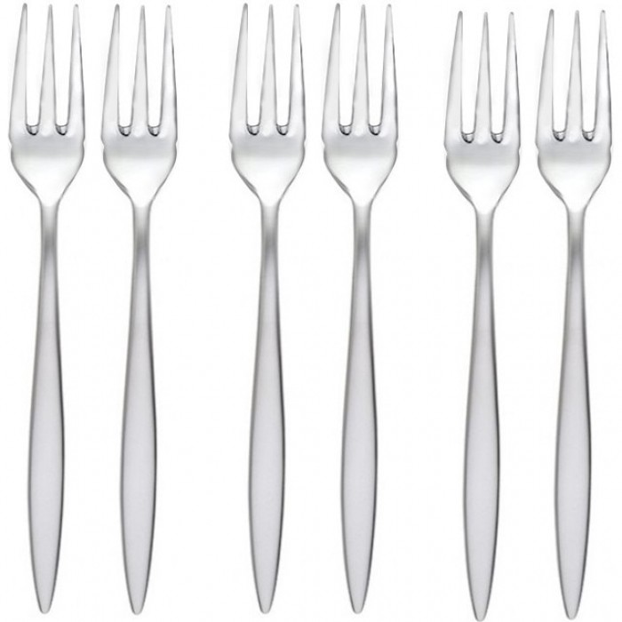 Set 6 furculite pentru peste, HISAR MERCURY, inox 18/10, L20,5cm