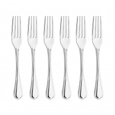 Set 6 furculite principale INOXRIV YORK, inox 18/0, L20cm, grosime 2mm, finisaj lucios