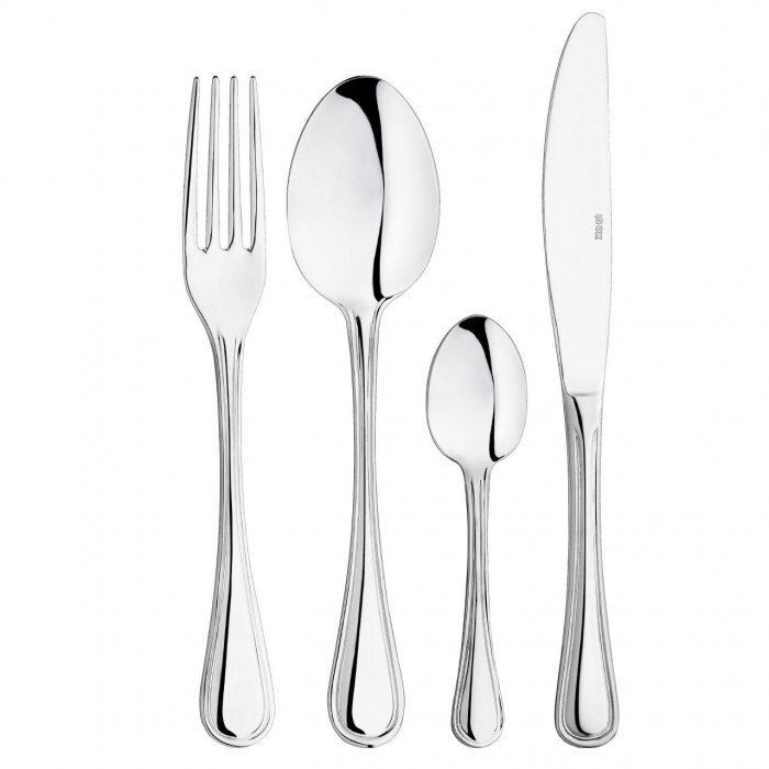 Set 6 furculite principale INOXRIV YORK, inox 18/0, L20cm, grosime 2mm, finisaj lucios