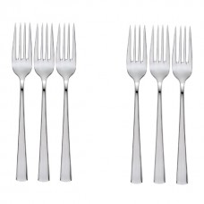 Set 6 furculite principale, profesionale, HISAR LARA, inox 18/10, L20,2cm