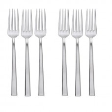 Set 6 furculite principale, profesionale, HISAR MIAMI, inox 18/10, L20,4cm