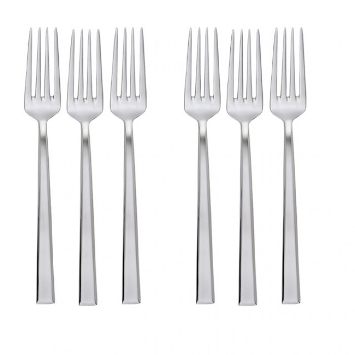 Set 6 furculite principale, profesionale, HISAR MIAMI, inox 18/10, L20,4cm