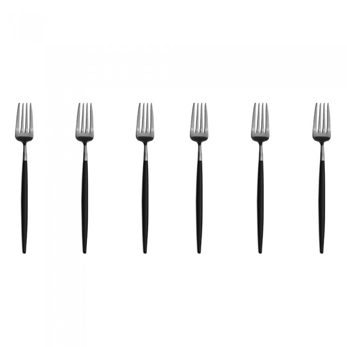 Set 6 furculite RAKI SHIBUI, din inox, 21,8cm