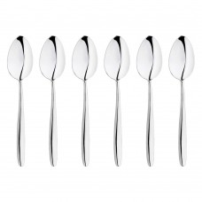 Set 6 linguri desert/aperitiv INOXRIV ANNIE, otel inoxidabil 18/10, L17,5cm, grosime 3mm, finisaj lucios
