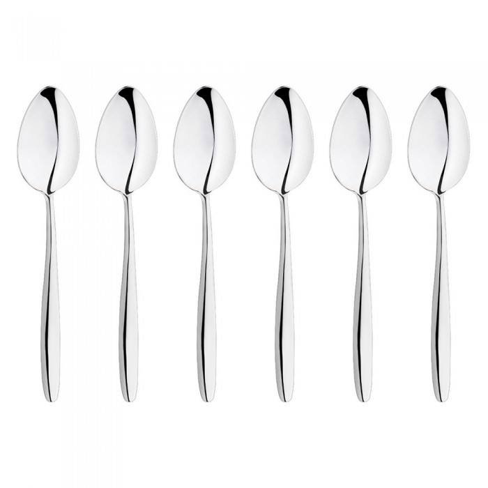 Set 6 linguri desert/aperitiv INOXRIV ANNIE, otel inoxidabil 18/10, L17,5cm, grosime 3mm, finisaj lucios