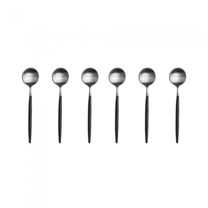 Set 6 linguri desert RAKI SHIBUI, din inox, 12,7cm