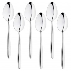 Set 6 linguri fel principal INOXRIV ANNIE, otel inoxidabil 18/10, L20,2cm, grosime 3mm, finisaj lucios