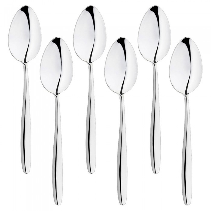 Set 6 linguri fel principal INOXRIV ANNIE, otel inoxidabil 18/10, L20,2cm, grosime 3mm, finisaj lucios
