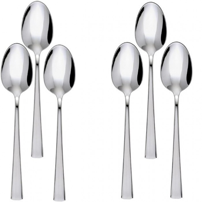 Set 6 linguri pentru desert, profesionale, HISAR LARA, inox 18/10, L16,3cm