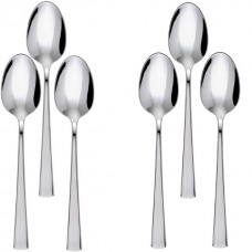 Set 6 linguri pentru desert profesionale, HISAR LARA, inox 18/10, L16,3cm