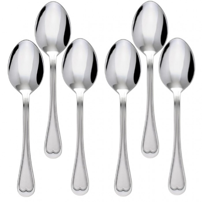 Set 6 linguri pentru desert, profesionale, HISAR TOPKAPI, inox 18/10, L16,5cm