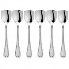 Set 6 linguri pentru inghetata, profesionale, HISAR TOPKAPI, inox 18/10, L15,8cm