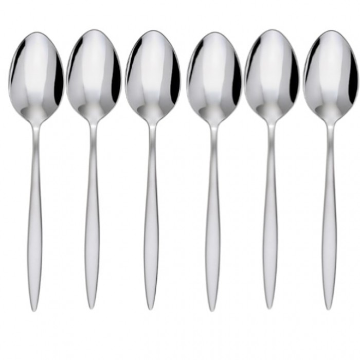 Set 6 linguri principale, HISAR MERCURY, inox 18/10, L20,2cm