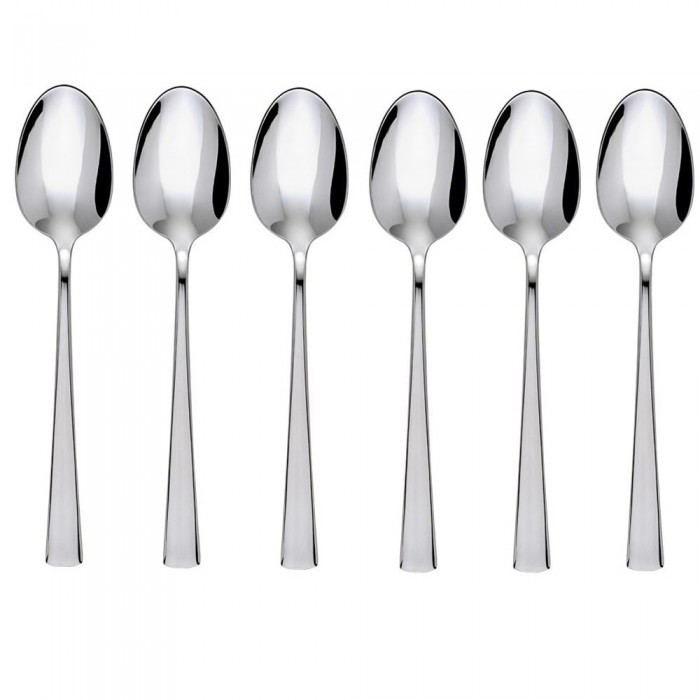 Set 6 linguri principale, profesionale, HISAR LARA, inox 18/10, L20,2cm