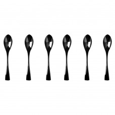 Set 6 linguri RAKI WICKED BLACK, din inox, 22cm