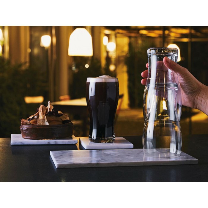 Set 6 pahare bere BORMIOLI ROCCO IRISH PINT, 560ml, D8,55xh16cm, sticla temperata