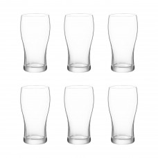 Set 6 pahare bere BORMIOLI ROCCO IRISH PINT, 560ml, D8,55xh16cm, sticla temperata